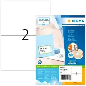 Herma Premium-Etiketten auf A4-Blättern, permanent haftend, 200 Etiketten, 100 Bogen