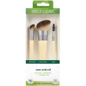 Ecotools Neu Natural Conceal Enhance & Sculpt Trio Makeup Pinsel 3 Stück Set