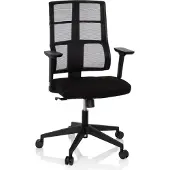Hjh OFFICE SPINIO - Profi Bürostuhl Schwarz