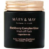 MARY & MAY Blackberry Complex Glow Wash off Pack 175 g