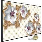 Papermoon Infrarotheizung »EcoHeat - Muster mit Blumen«, Matt-Effekt - bunt