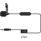 Comica Lavalier Mikrofon für TRRS Smartphones (Kabel 2,5 Meter)