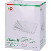 Lohmann & Rauscher GmbH & Co. KG Lohmann Rauscher Vliwasoft Vliesstoffkompresse 4 - fach steril 75 x 2 Stück - 10 x 20 cm 150 St
