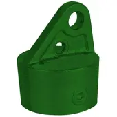GAH Alberts Alberts Strebenkappe, Alu, Grün RAL6005, für Ø 42