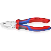 Knipex Kombizange DIN ISO 5746 Länge 180mm verchromt Mehrkomponenten-Hüllen - 03 05 180 SB