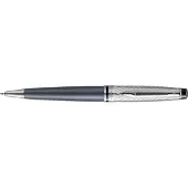 Waterman Kugelschreiber Expert DeLuxe Grau C.C. (M-blau)