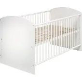 Schardt Kombi-Kinderbett 70x140 cm Classic White inklusive Umbaukit
