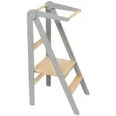 LEG & GO Lernturm faltbar, grau