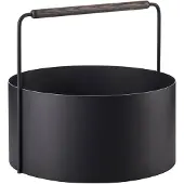 Blomus - Ashi Brennholz Korb L Braun Eiche