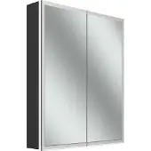 Schneider GLOW D2W Spiegelschrank, 2 Türen 30/30cm, 613x136x736mm, rundum Beleuchtung, Dim2Warm, 218.063.02.44