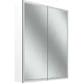 Schneider GLOW D2W Spiegelschrank, 2 Türen 30/30cm, 613x136x736mm, rundum Beleuchtung, Dim2Warm, 218.063.02.02