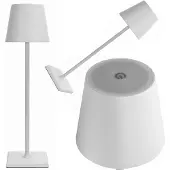 VERK 12314 LED-Touchlampe, 1500-mAh-Akku, 3 W, weiß