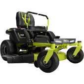 Ryobi Akku-Nullwendekreismäher ZTR480ex - Elektromotor mit Akku 48V/100Ah - Schnittbreite 107cm - 2in1