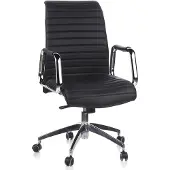 Hjh OFFICE ASPERA 10 - Profi Chefsessel Schwarz