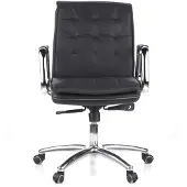 Hjh OFFICE VILLA 10 - Profi Chefsessel Schwarz