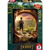 Schmidt Spiele 58552 Der Hobbit Leaving Bag End Puzzle, 1.000 Teile, 1000 Stück(e), Fernsehen/Filme, 12 Jahr(e)