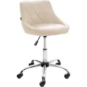 CLP Arbeitshocker Lazio creme/Kunstleder