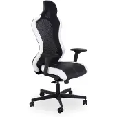 Topstar Gaming-Stuhl Sitness RS Sport Plus, schwarz / weiß, Kunstleder / Netz, belastbar bis 110 kg