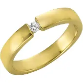 Diamonds by Ellen K. Ring Gold 375 mit 1x Brillant 0,05ct.