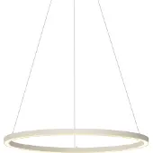 QAZQA Design Hängelampe Beige 80cm inkl LED 3 Stufen Dimmbar Girello