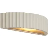 QAZQA Skandinavische Wandleuchte Weiß Organisch - Plaster