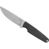 Za Pas Handie Messer, Black G-10, Stonewash