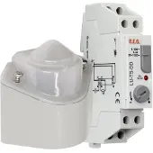 B.E.G. 92681 Zeitschaltuhr Hutschienenmontage weiß IP54 TS 1Kanal TS-DD