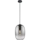 FISCHER&HONSEL GMBH Hängelampe aus Rauchglas Trace
