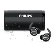 Philips TPV ST 702 BK, True Wireless Stereo (TWS), 20 - 20000 Hz, Anrufe/Musik, 64 g, Kopfhörer, Schwarz