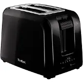 Tefal TT1A28, 2 Scheibe(n), Schwarz, Tasten, 800 W