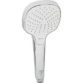 Hansgrohe Croma Select E, Handduschbrause mit Kopf, Chrom, Weiß, Wand