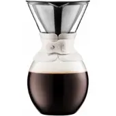 Bodum French Press Pour Over White 1,5 L