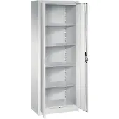 C+P Werkstattschrank | HxBxT 195x70x40cm | Lichtgrau von PROREGAL