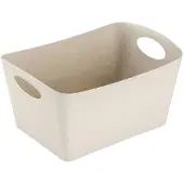 Koziol BOXXX M Aufbewahrungsbox recycled desert sand 3,5 Liter beige
