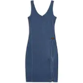 G-Star Bodykleid "Overdyed Asymmetric Zip Kleid"