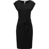 Ragwear Sommerkleid "Taggien" Eingrifftaschen Knielanges, leichtes Midikleid