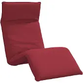 vidaXL Sonnenliege Klappbar Weinrot 175x54x8,5 cm Oxford-Gewebe