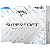 Callaway Golfbälle Supersoft Splatter 360 - 12er Pack , blau