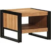 vidaXL Couchtisch 50x50x38 cm Massivholz Akazie