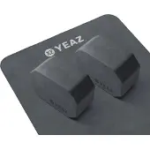 Yeaz Yogablock "Set - Yoga-Blöcke & Handtuch NEXT LEVEL", schwarz, Yogakissen, Yogablock