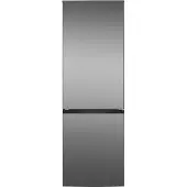 Bomann Kühlschrank mit Gefrierfach 186cm | 4 Ablagen | Türanschlag wechselbar | 40db leise | Refrigerator KG 7357 inox