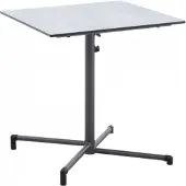 Mwh Flip Klapptisch HPL, 70x70x73cm 4260278791116