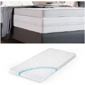 VitaliSpa Matratzenschoner Weiß 200 x 90 cm Pur 340 Topper, Model 12690