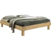 Hasena Trento Bett Rapallo Eiche bianco 100x200
