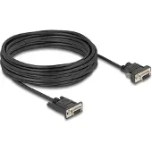 DeLOCK Seriell Kabel RS-232 D-Sub9 Buchse zu D-Sub9 Buchse S
