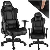 TecTake Racing Gaming Stuhl Twink ergonomische Form, mit verstellbarer Rückenlehne