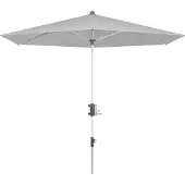 Doppler Knirps, Sonnenschirm / Mittelmastschirm "Apoll 290", light grey, Ø 290 cm