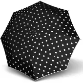 Knirps T.760 Stick Automatic Regenschirm dot art black