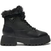 GUESS Schnürstiefeletten Rezim FLFREZ ELE10 Schwarz