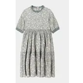 COCCODRILLO Sommerkleid WC4128201GEJ Grün Regular Fit